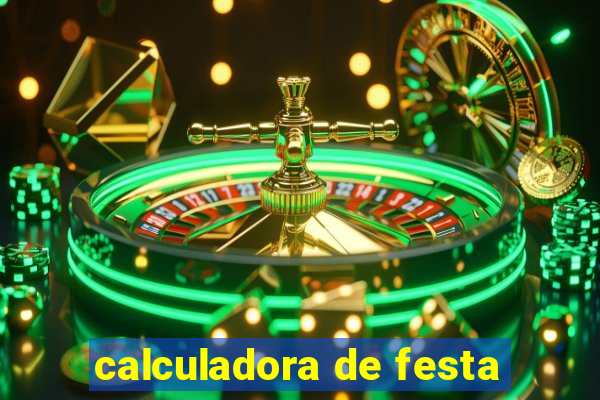 calculadora de festa